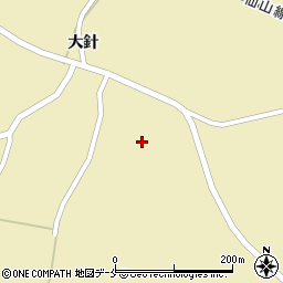 宮城県仙台市青葉区上愛子道合周辺の地図
