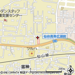 名取屋染工場周辺の地図