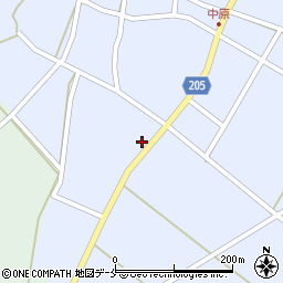 新潟県村上市中原3919周辺の地図