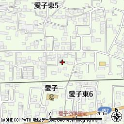 セジュール愛子Ｂ棟周辺の地図