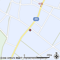新潟県村上市中原3981周辺の地図