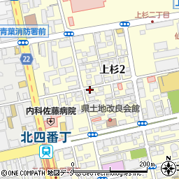 日科ミクロン株式会社仙台営業所周辺の地図
