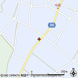 新潟県村上市中原3933周辺の地図