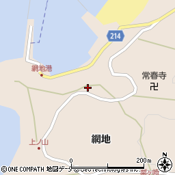 宮城県石巻市網地浜網地19周辺の地図