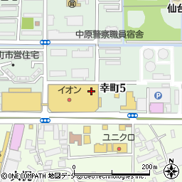 イオン薬局仙台幸町店周辺の地図