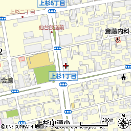 仙台放送エンタープライズ　営業事業部周辺の地図