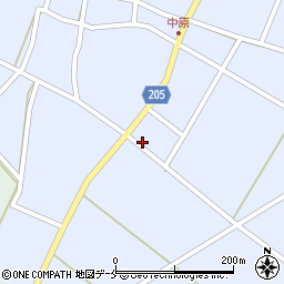 新潟県村上市中原3974周辺の地図