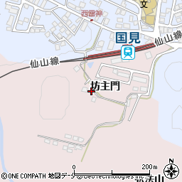 宮城県仙台市青葉区荒巻坊主門10周辺の地図