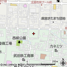 山形県山形市北町3丁目4周辺の地図