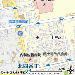 株式会社宮城県林業開発センター周辺の地図