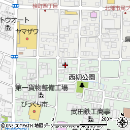 株式会社和光　北町工場周辺の地図