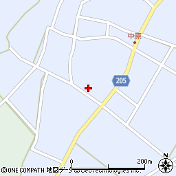 新潟県村上市中原3938周辺の地図