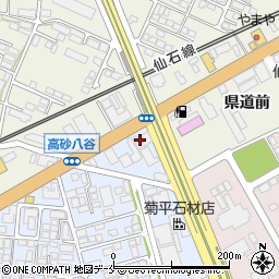 電気硝子建材株式会社北日本支店周辺の地図