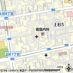 東京理化器械株式会社　仙台営業所周辺の地図