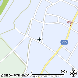 新潟県村上市中原1707周辺の地図