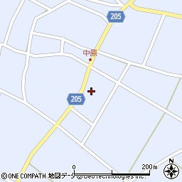 新潟県村上市中原2189周辺の地図