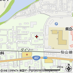 宮城県仙台市青葉区愛子東3丁目2周辺の地図