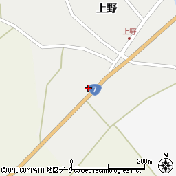 新潟県村上市上野540周辺の地図