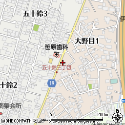 株式会社東北安田商会　山形営業所周辺の地図
