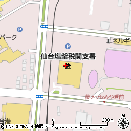 菱中海陸運輸株式会社　東北営業所周辺の地図