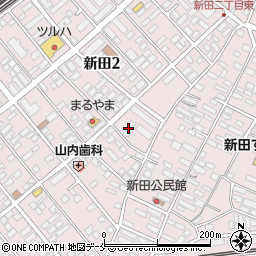 イオンエクスプレス仙台新田店周辺の地図