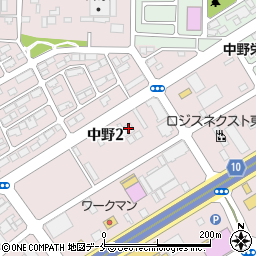 米久　仙台支店周辺の地図