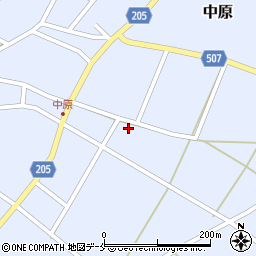 新潟県村上市中原2270周辺の地図