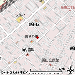 三代目 竹鶏 東仙台店周辺の地図