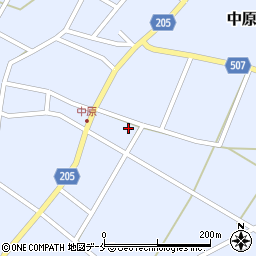 新潟県村上市中原2355周辺の地図