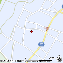 新潟県村上市中原1720周辺の地図