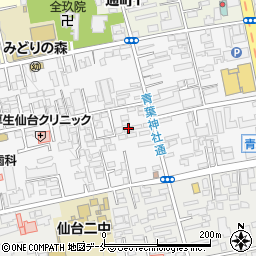 宮城アパートＢ周辺の地図