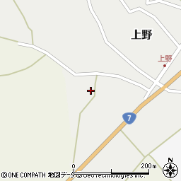 新潟県村上市上野532周辺の地図