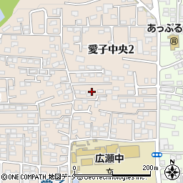 宮城県仙台市青葉区愛子中央2丁目5周辺の地図