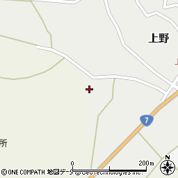 新潟県村上市上野523周辺の地図
