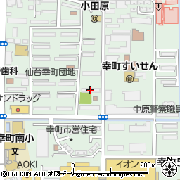 幸町第二市営住宅周辺の地図
