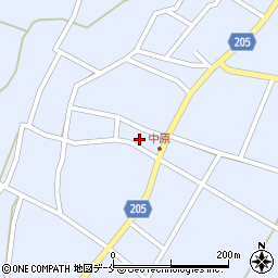 新潟県村上市中原1724周辺の地図