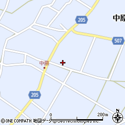 新潟県村上市中原2365-1周辺の地図