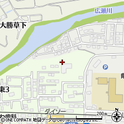 介護付有料老人ホーム・アサヒサンクリーン　仙台・広瀬周辺の地図
