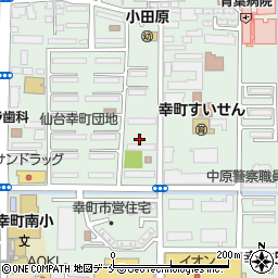 幸町第二市営住宅周辺の地図