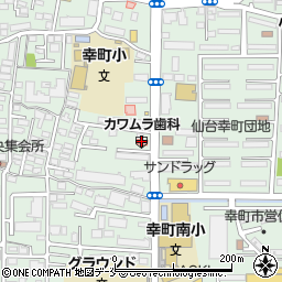 カワムラ歯科クリニック周辺の地図