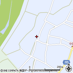 新潟県村上市中原1644周辺の地図