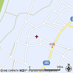 新潟県村上市中原1732周辺の地図