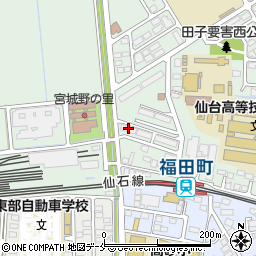 福田町第一市営住宅３Ｂ棟周辺の地図