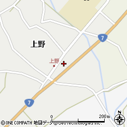 新潟県村上市上野328周辺の地図