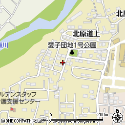 宮城県仙台市青葉区上愛子北原道上11-66周辺の地図