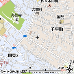 シーアイマンション子平町周辺の地図