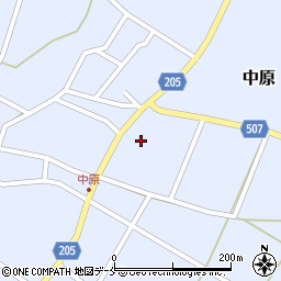 新潟県村上市中原2404周辺の地図