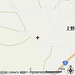新潟県村上市上野736周辺の地図