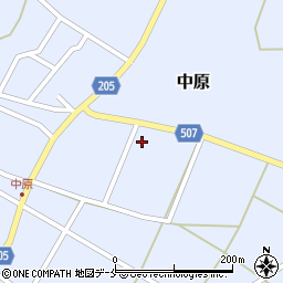 新潟県村上市中原4093周辺の地図