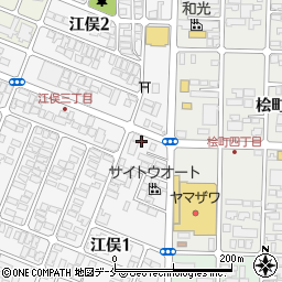 クスリのアオキ　江俣店周辺の地図